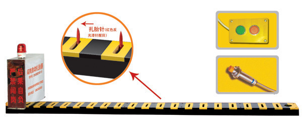邓州市V3嵌入式闯岗自动扎胎器/阻车器